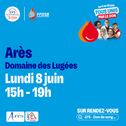 Collecte de sang Arès